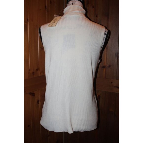 Requirements Sleeveless Turtle Neck with Crystal and Beaded Accents NWT Size XL - Picture 3 of 10